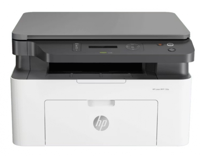 Máy in laser trắng đen đa năng HP MFP 136a (4ZB85A)