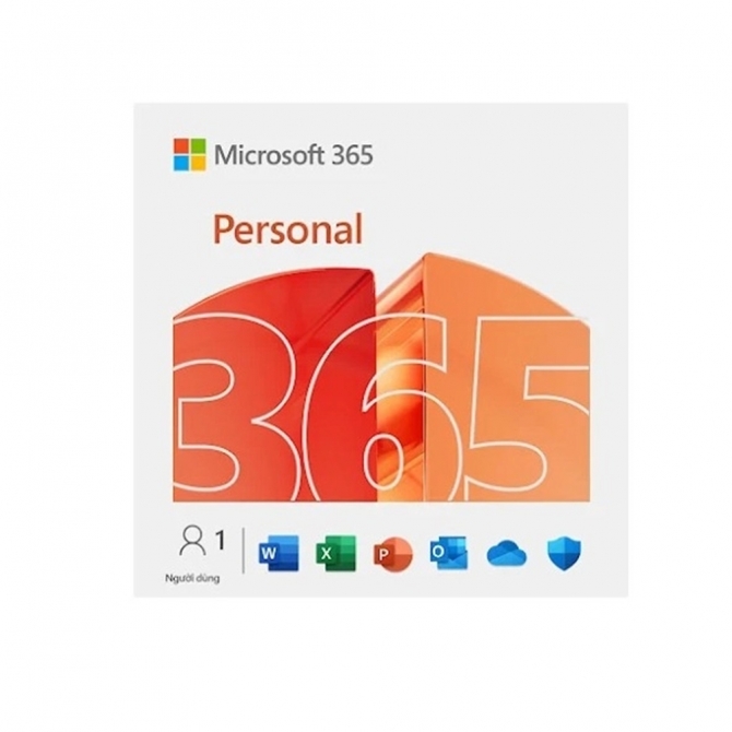 Phần mềm Microsoft 365 Personal Subscr PK Lic 1YR Online APAC EM ESD EP2