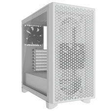 Case PC Corsair 3000D Tempered Glass Mid-Tower, White