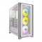 Case PC Corsair iCUE 4000X RGB TG White