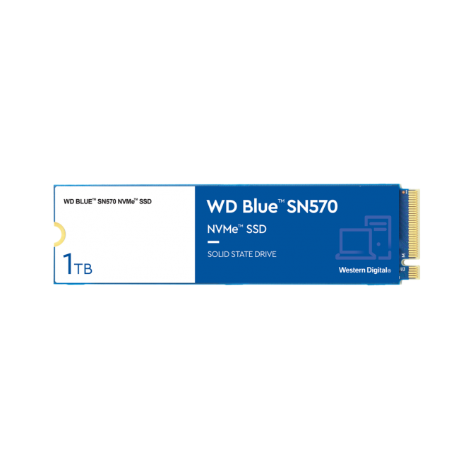 Ổ cứng SSD WD Blue SN570 1TB NVMe PCIe Gen3x4 WDS100T3B0C