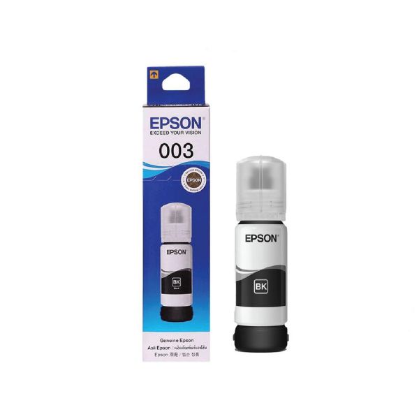 Mực in Epson C13T00V100 Black - Dùng cho máy in Epson L1110/ L3110/L3150/L3250/ L1250/ L3210/ L1210