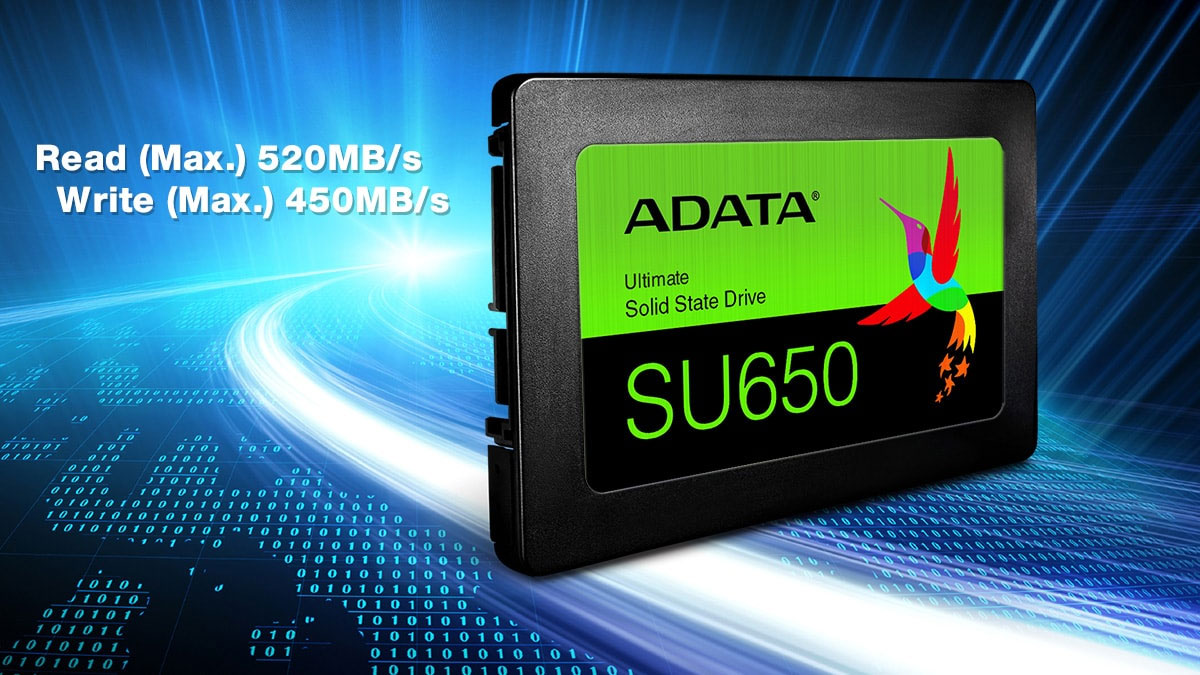 SSD Adata SU650 hiệu suất cao