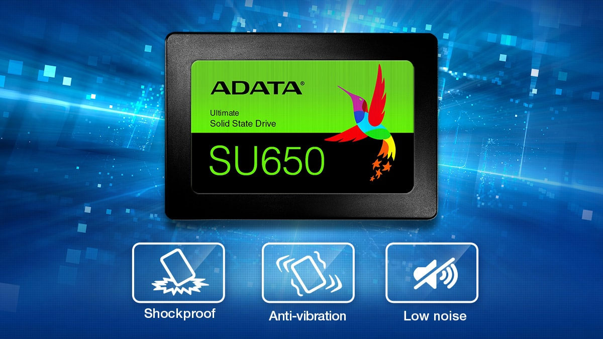 SSD Adata SU650 đáng tin cậy