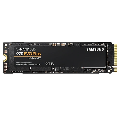 SSD Samsung 970 EVO Plus NVMe M.2 SSD 2TB MZ-V7S2T0B/AM