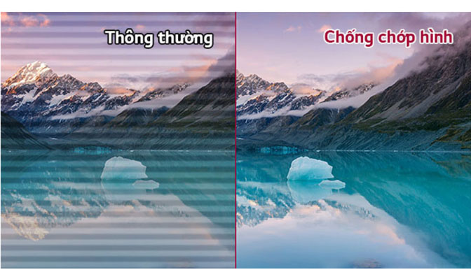 LG 27QN600-B chống chớp hình