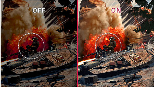 LG 29WN600-W Black Stabilizer