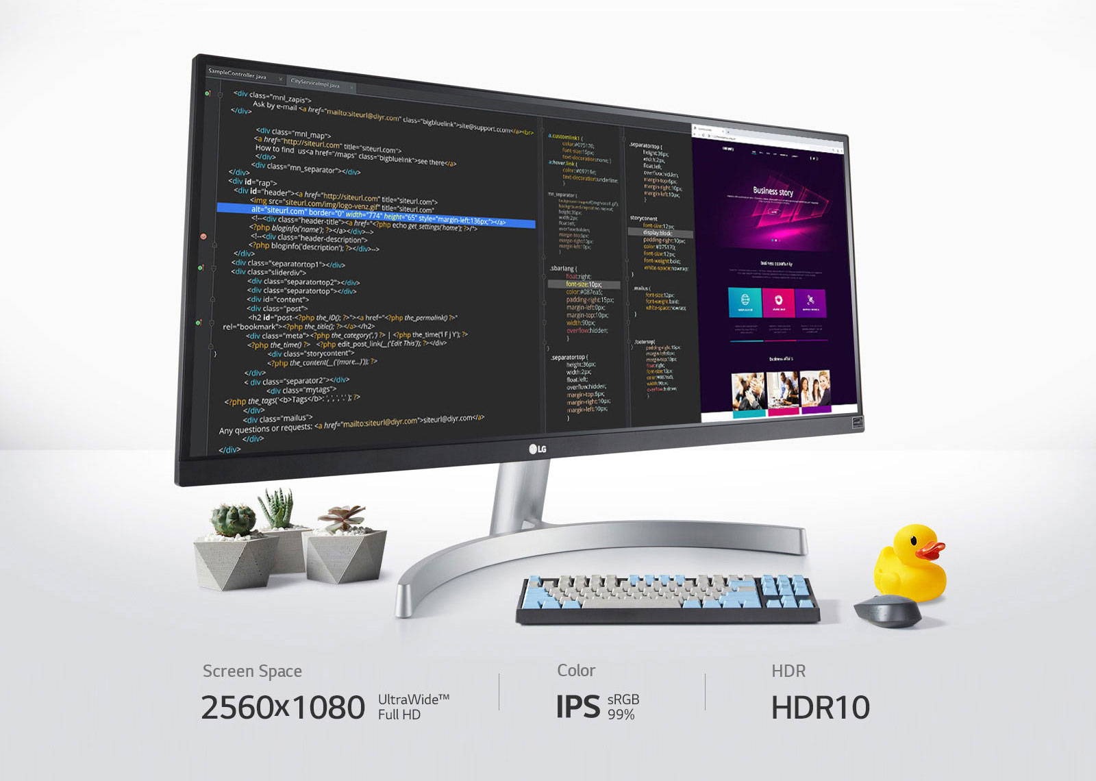 LG 29WN600-W Đổi mới không gian làm việc vượt ra ngoài ranh giới