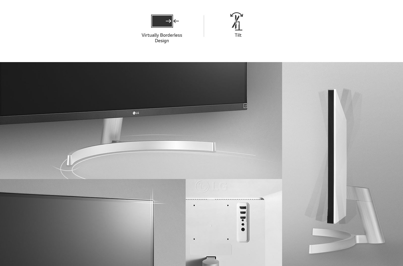 LG 29WN600-W Thiết kế gọn nhẹ