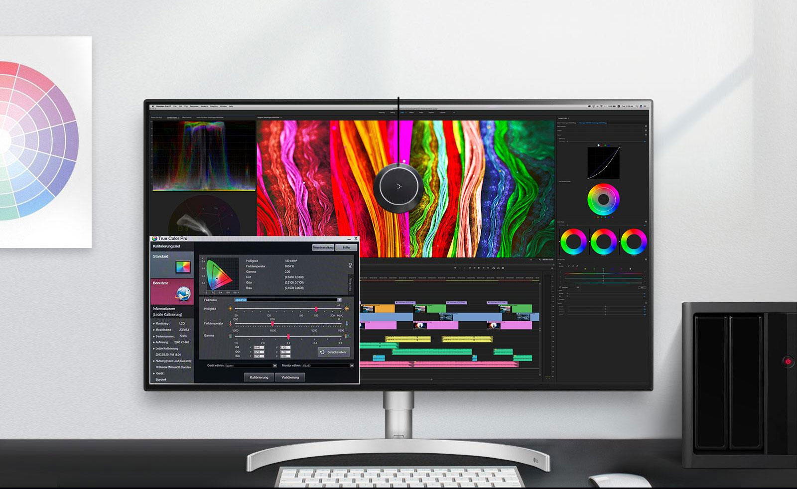 LG 32UL950-W Độ phân giải 4K với phân loại mau chi tiết