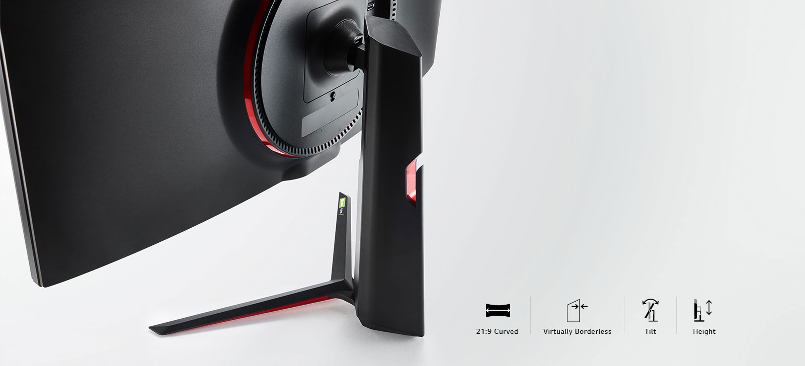 LG 34GN850-B thiết kế thời trang