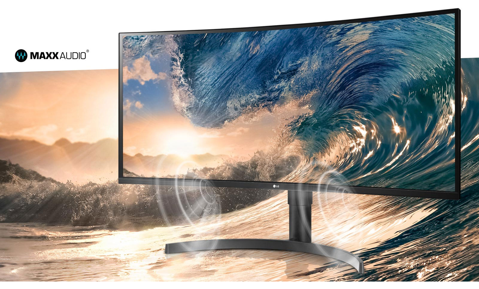 LG 35WN75C-B MaxxAudio