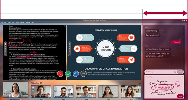 LG 35WN75C-B Nâng Tầm Thiết Bị cho Phòng Làm Việc Tại Nhà