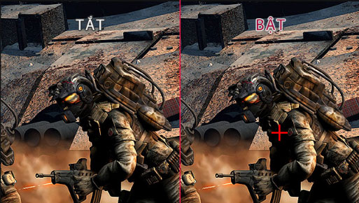 LG 27GL650F-B Crosshair