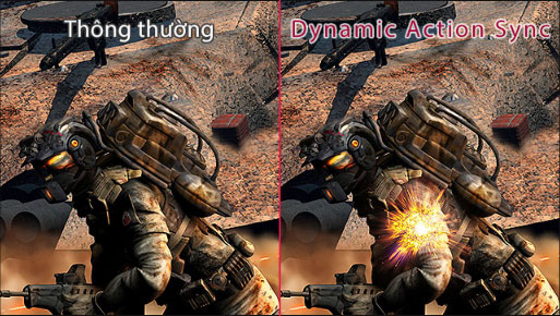 LG 27GL650F-B Dynamic Action Sync