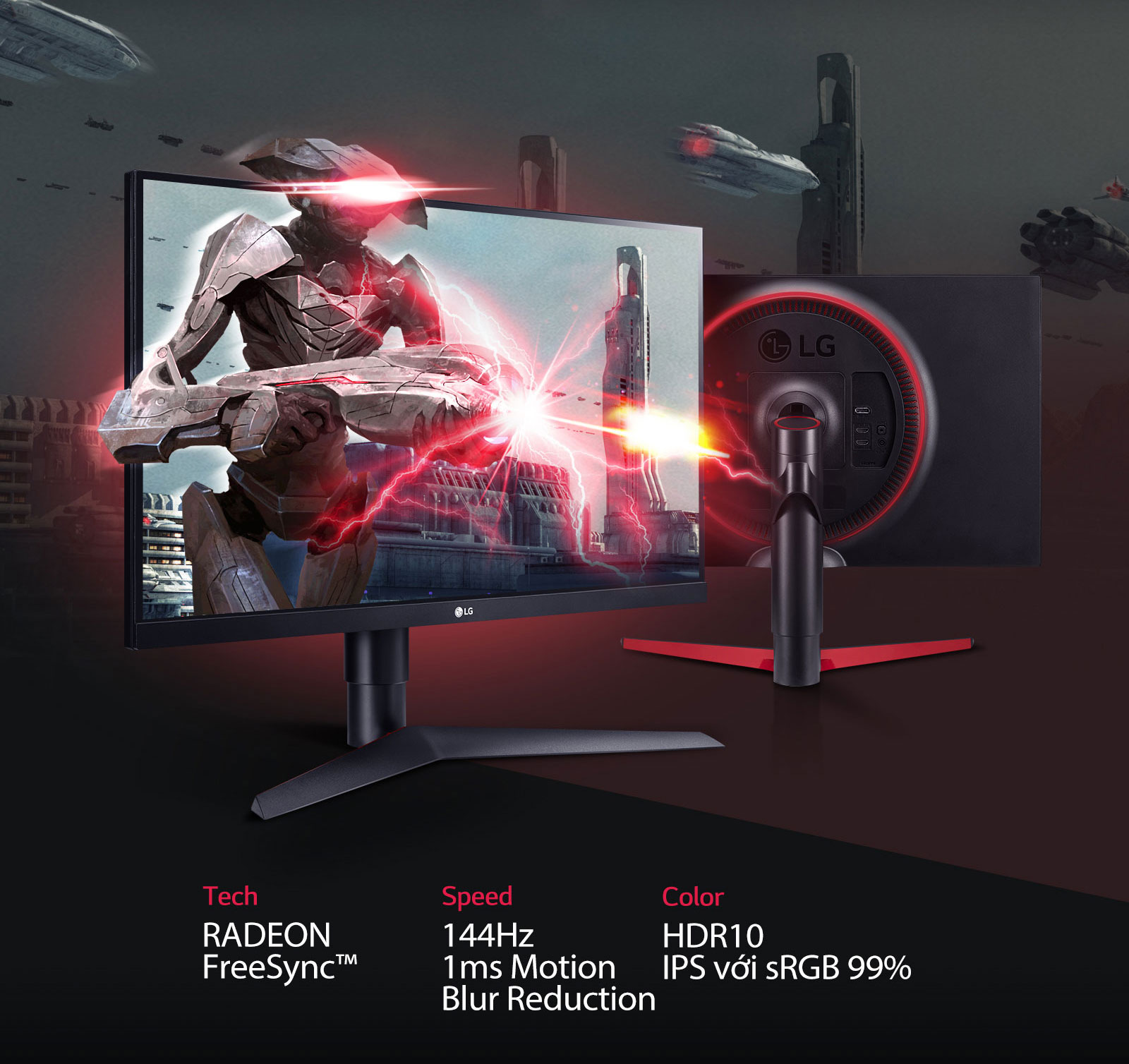 LG 27GL650F-B chuẩn bị cho chiến thắng