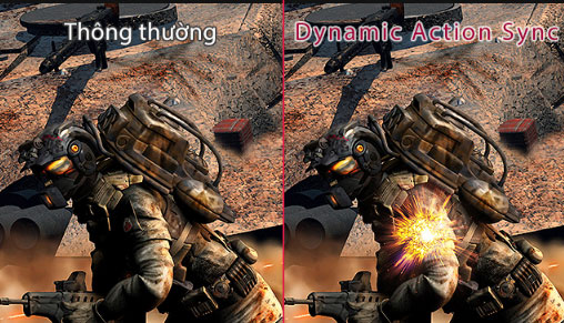 LG 34GL750-B Dynamic Action Sync