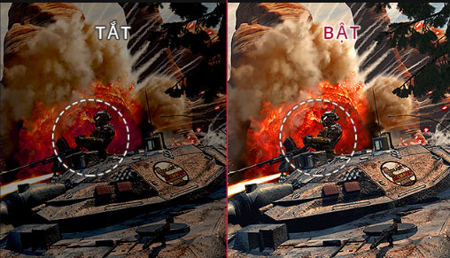 LG 34GL750-B Cân bằng tối