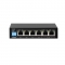 Switch D-Link 6-Port 10/100Mbps With 4 PoE Ports and 2 Uplink Ports DES-F1006P-E