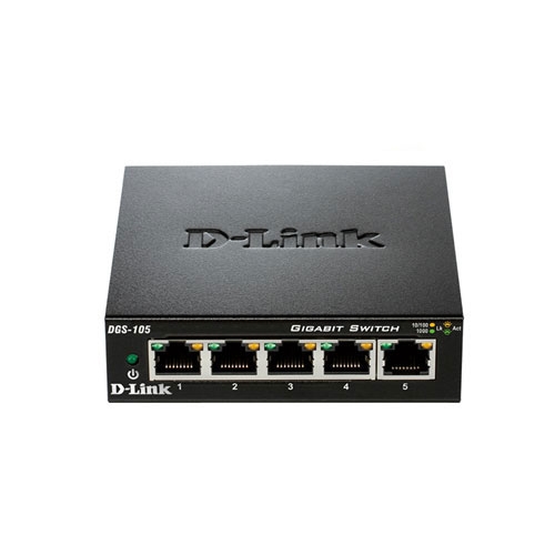 Switch D-Link 5-Port Gigabit DGS‑105