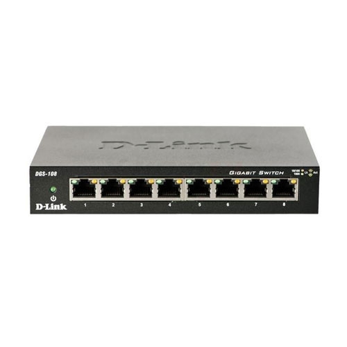 Switch D-Link 8-Port Gigabit DGS‑108GL