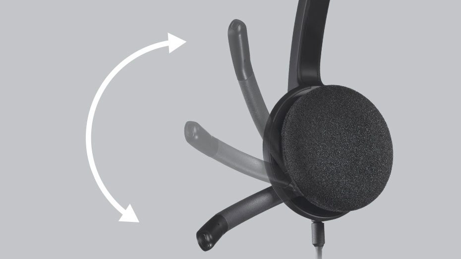 Headphone Logitech H340 mic khử tiếng ồn