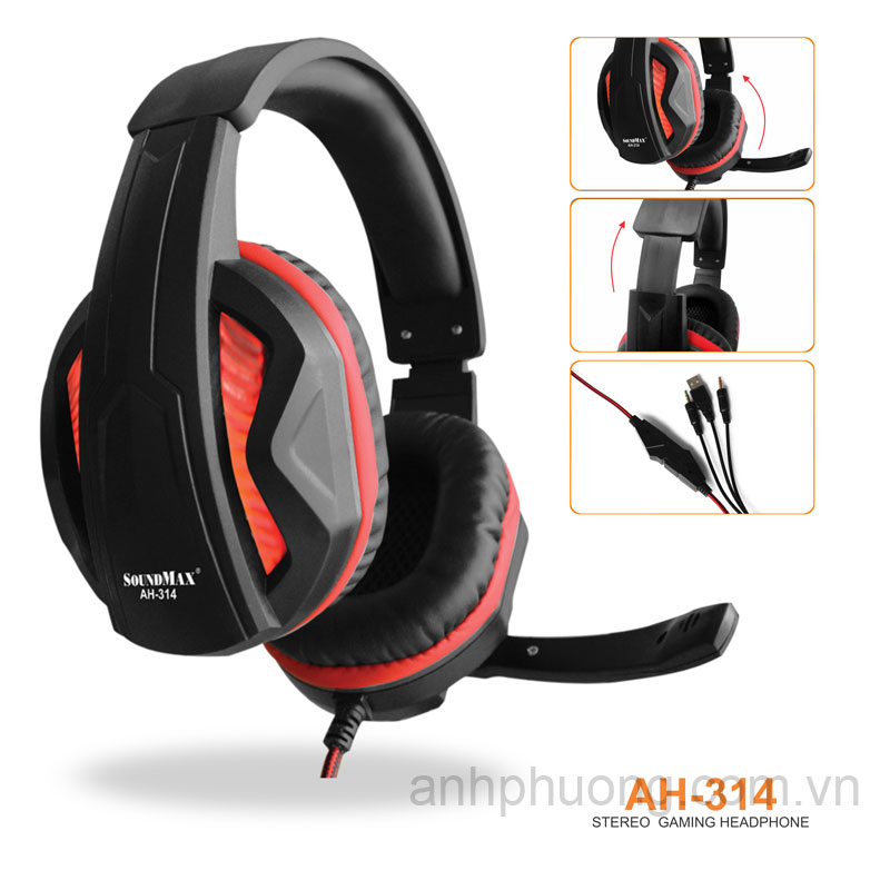 Headphone Soundmax AH314