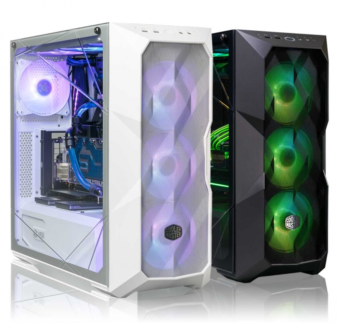 Case CoolerMaster MASTERBOX TD500 MESH / MESH WHITE COOL