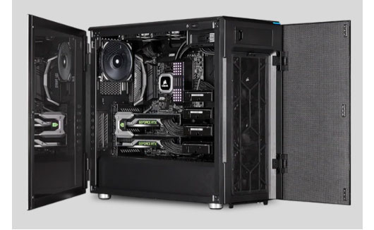 Case PC Corsair Carbide Series 678C Low Noise Tempered Glass ATX Case — Black