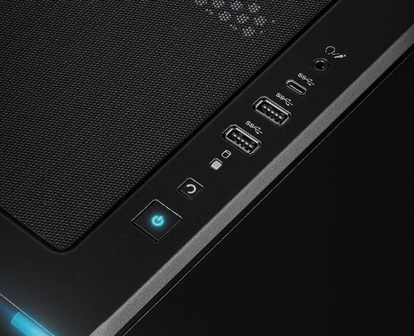 Case PC Corsair Carbide Series 678C Low Noise Tempered Glass ATX Case — Black