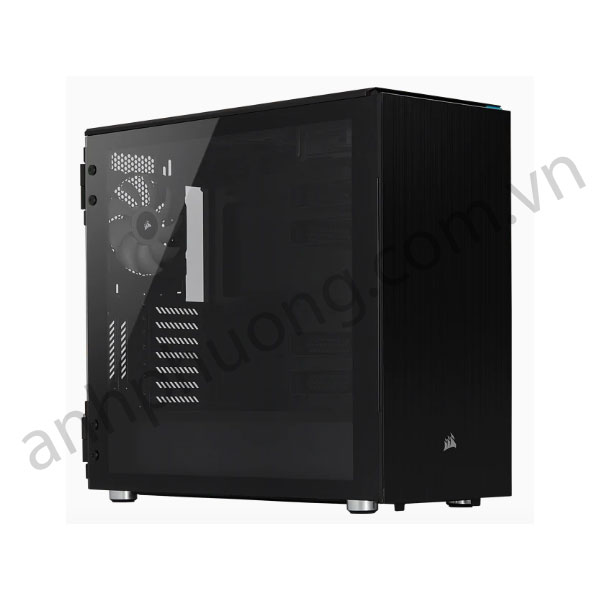 Case PC Corsair Carbide Series 678C Low Noise Tempered Glass ATX Case — Black