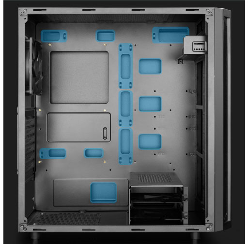 Case PC Deepcool D-Shield V2