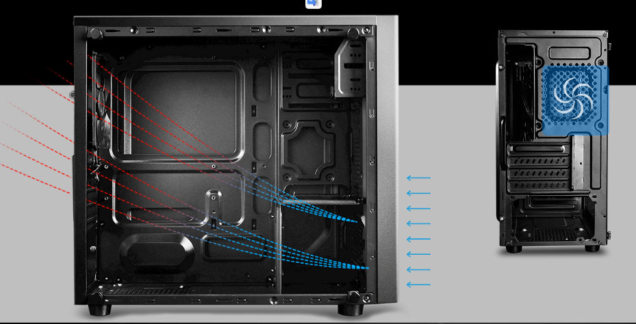 Case PC Deepcool MATREXX 30