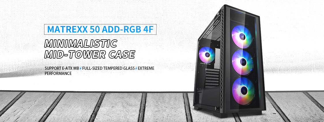 Case PC Deepcool MATREXX 50 ADD-RGB 4F