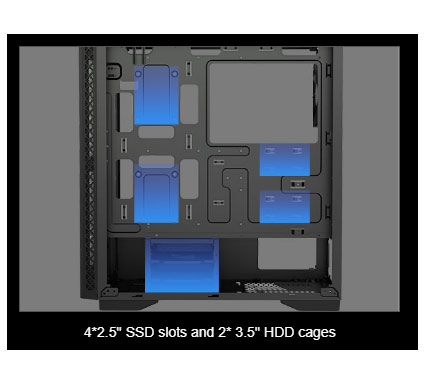 Case PC Deepcool MATREXX 50 ADD-RGB 4F