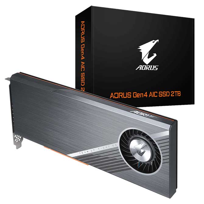 SSD Gigabyte AORUS Gen4 AIC 2TB GP-ASACNE6200TTTDA