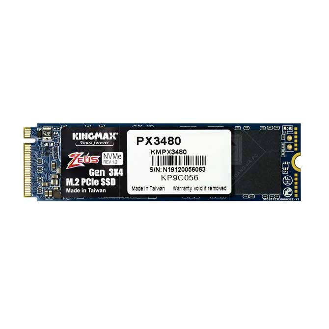 SSD KingMax PX3480 1TB M.2 PCIe Gen 3x4
