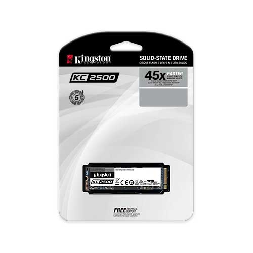 SSD KINGSTON NVMe PCIe 2TB M.2 KC2500M8/2000G