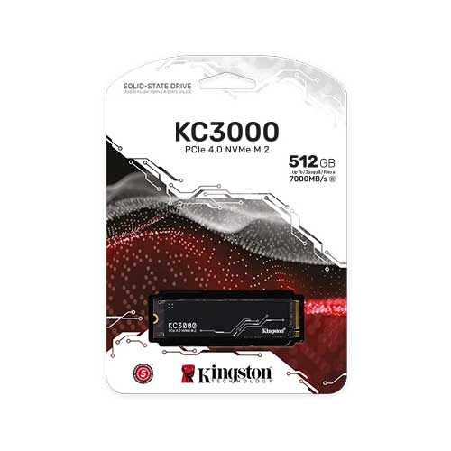 SSD KINGSTON NVMe PCIe 512GB M.2 SKC3000S/512G