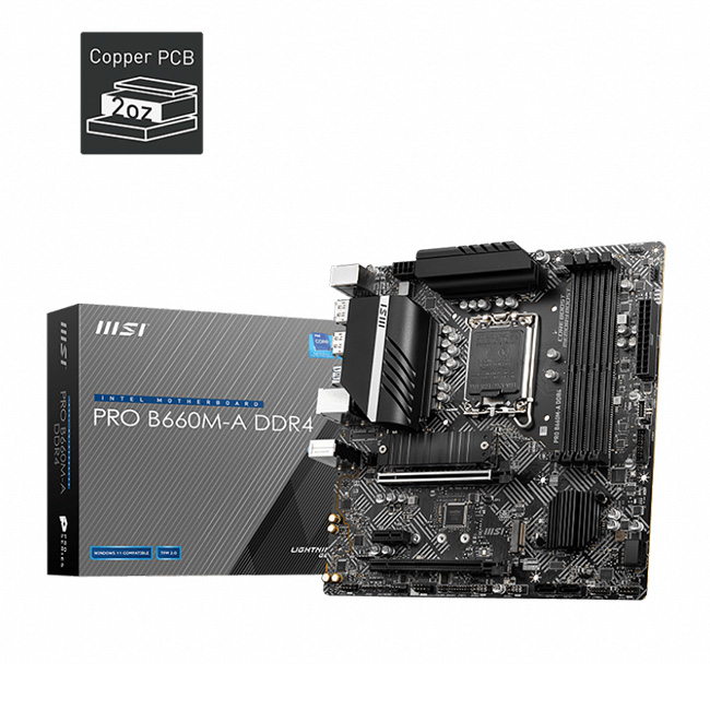 Mainboard MSI PRO B660M-A DDR4