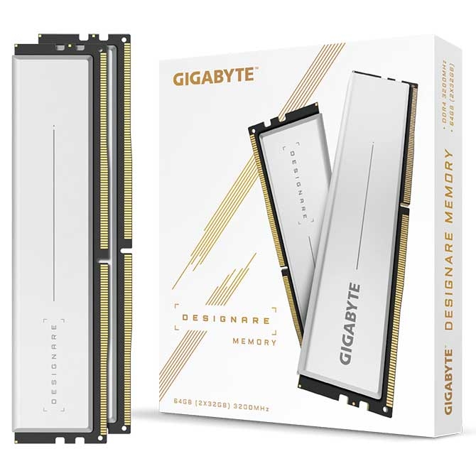 RAM Gigabyte DESIGNARE (2x32GB) DDR4 3200MHz cho PC