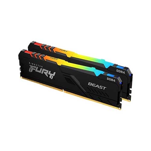 RAM Kingston Fury Beast RGB 32GB DDR4 3200MHz KF432C16BB1AK2/32 KIT cho PC