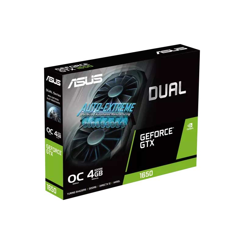 Card màn hình Asus DUAL GTX1650 O4GD6 P