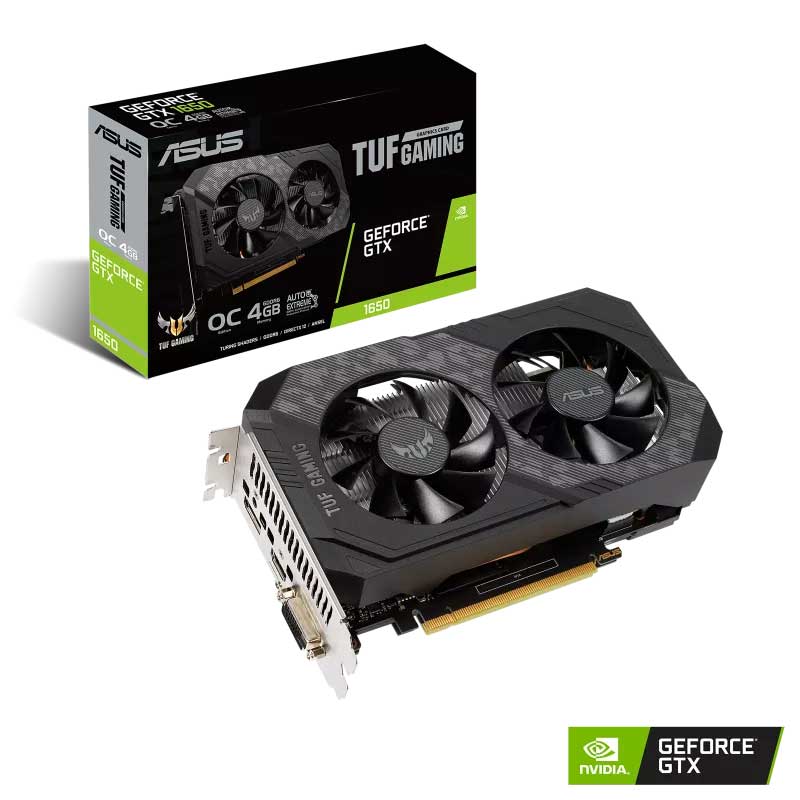 Card màn hình Asus TUF GTX1650 O4GD6 P GAMING
