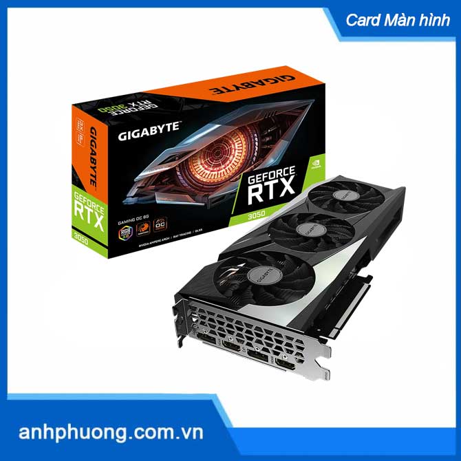 Card màn hình Gigabyte GV-N3050GAMING OC-8GD