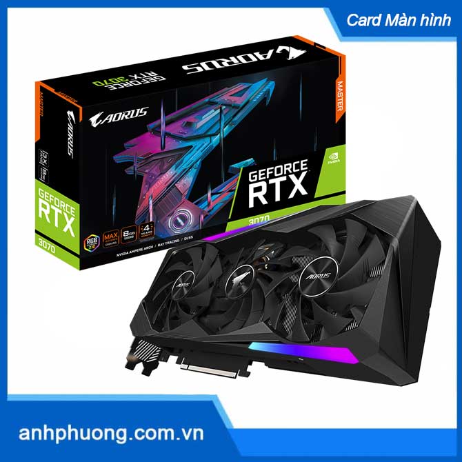 Card màn hình Gigabyte GV-N3070AORUS M-8GD