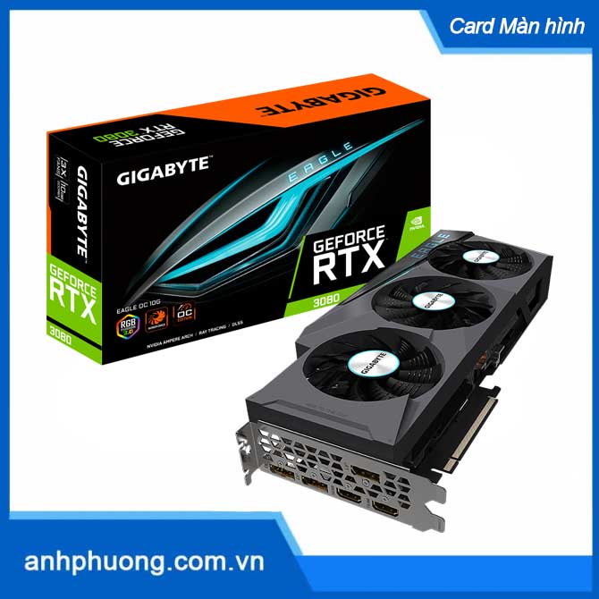 Card màn hình Gigabyte GV-N3080EAGLE OC-10GD