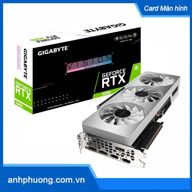 Card màn hình Gigabyte GV-N3080VISION OC-10GD