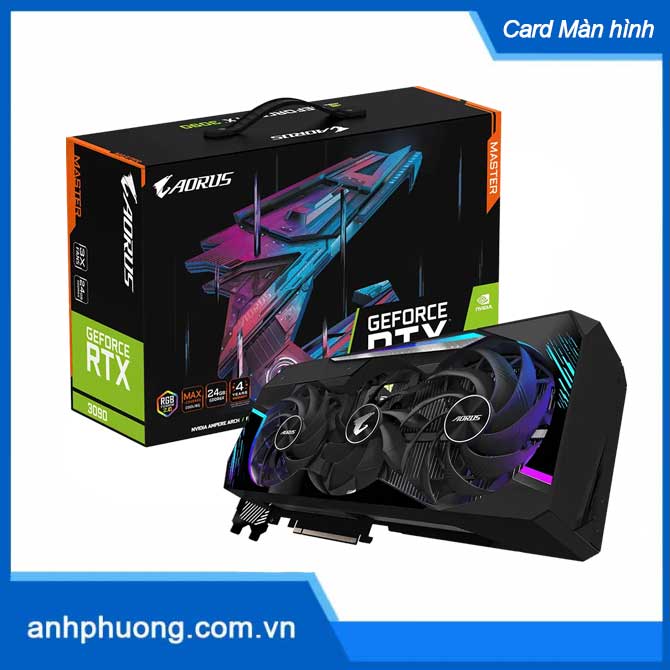 Card màn hình Gigabyte GV-N3090AORUS M-24GD