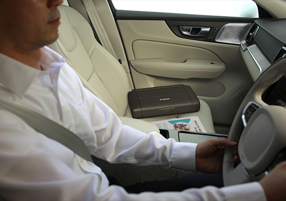 Máy in phun Canon Pixma Tri150 có kèm pin